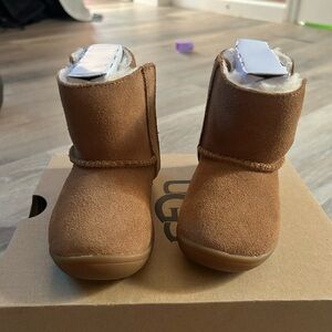 UGG Kids Brown Suede Boots